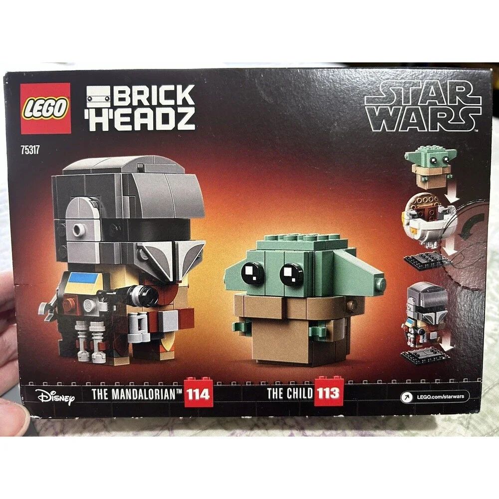 LEGO Star Wars BrickHeadz 75317 Mandalorian & The Child 295 pcs Box 2020